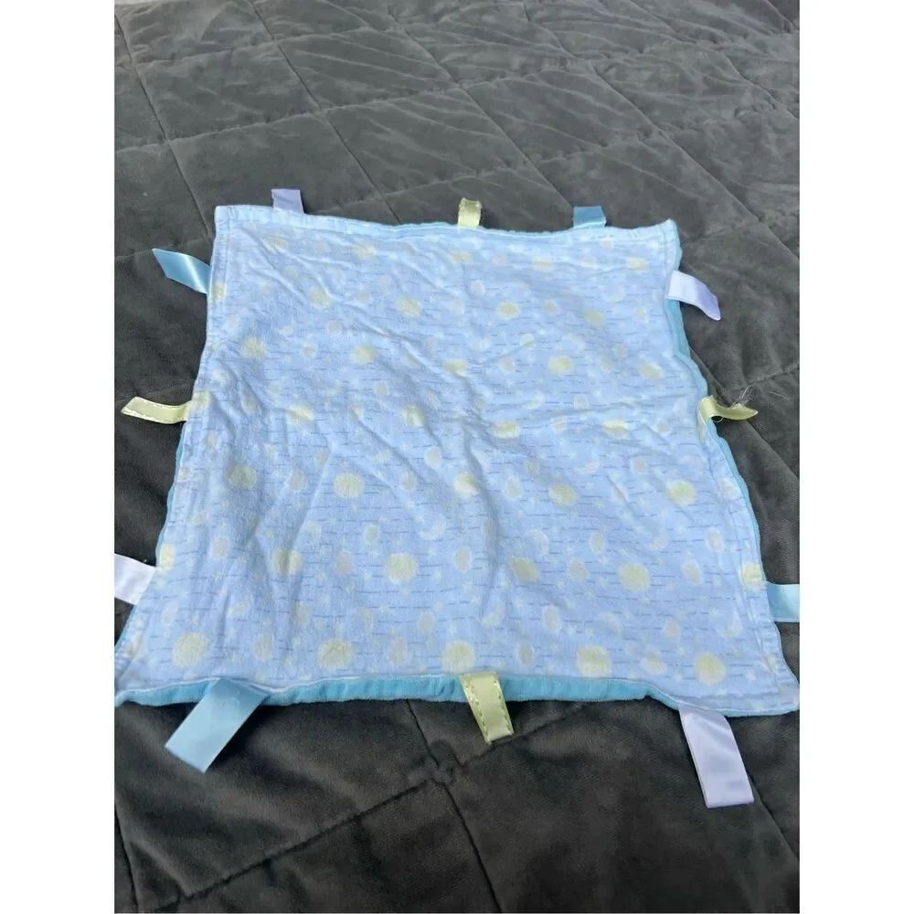 Blue Patterned Baby Tag Lovie - Picture 2 of 7